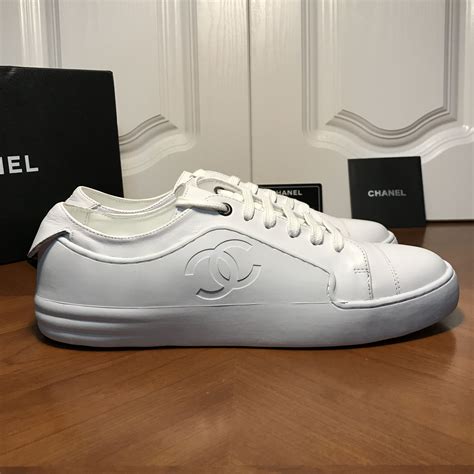 tenis chanel blancos mujer|chanel zapatillas.